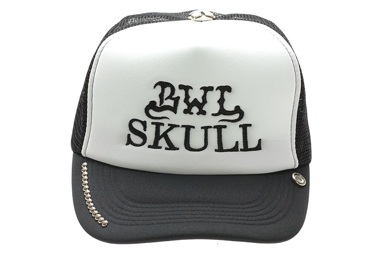Bill Wall Leather ビル ウォール レザー BWL X Skull 3 Quarter Studding Cap
