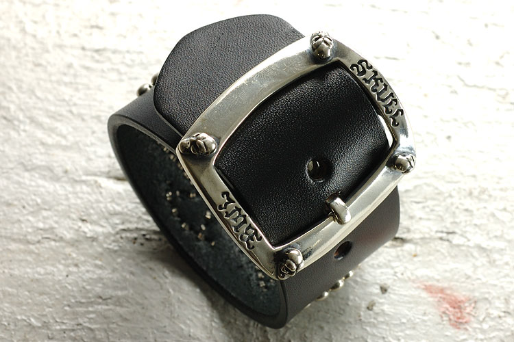 Bill Wall Leather BWL X Skull Studding Bracelet item photo2