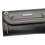 Bill Wall Leather ビル ウォール レザー キャップ ウォレット BWL X Skull Studding Wallet