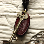 MR.OLIVE ミスターオリーブ ペンダント ネックレス ME325 Red