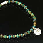 on the sunny side of the street ブレスレット 310-106 turquoise x brass