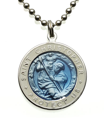 St.Christopher セント クリストファー Large babyblue-white
