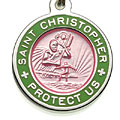 St.Christopher セント クリストファー スモール pink-lime