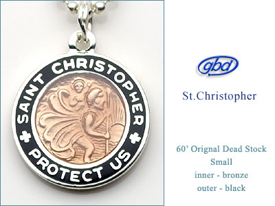 St.Christopher セント クリストファー Small 60org bronze-black
