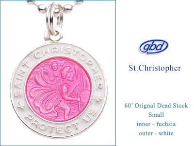 St.Christopher セント クリストファー Small 60org fuchsia-white