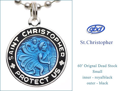 St.Christopher セント クリストファー Small 60org royalblue-black