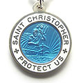 St.Christopher セント クリストファー スモール aquamarin-white