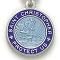 St.Christopher セント クリストファー スモール babyblue-blue