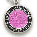 St.Christopher セント クリストファー スモール fuchsia-black