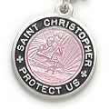 St.Christopher セント クリストファー スモール pink-black