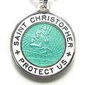 St.Christopher セント クリストファー スモール seagreen-white
