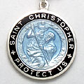 St.Christopher セント クリストファー ラージ babyblue-black