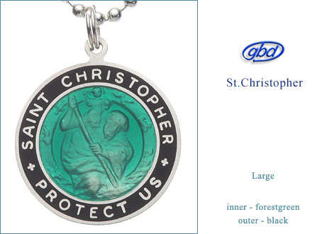 St.Christopher セント クリストファー Large forestgreen-black