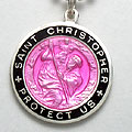St.Christopher セント クリストファー ラージ fuchsia-black