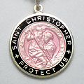 St.Christopher セント クリストファー ラージ pink-black