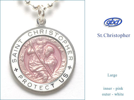 St.Christopher セント クリストファー Large pink-white