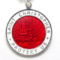 St.Christopher セント クリストファー ラージ red-white pair