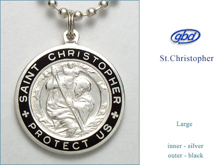 St.Christopher セント クリストファー Large silver-black