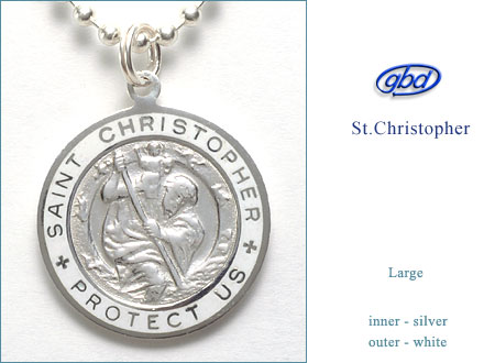 St.Christopher セント クリストファー Large silver-white