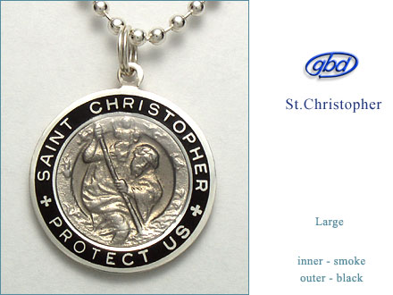 St.Christopher セント クリストファー Large smoke-black