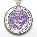 St.Christopher セント クリストファー ラージ violet-white