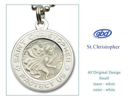 St.Christopher セント クリストファー 60org Small white-white