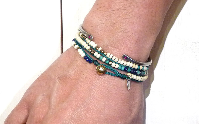 MR.OLIVE X amp japan M-4132 WHT/BLU item photo5