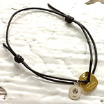 amp japan アンクレット ミサンガ 8AM-117G Brown