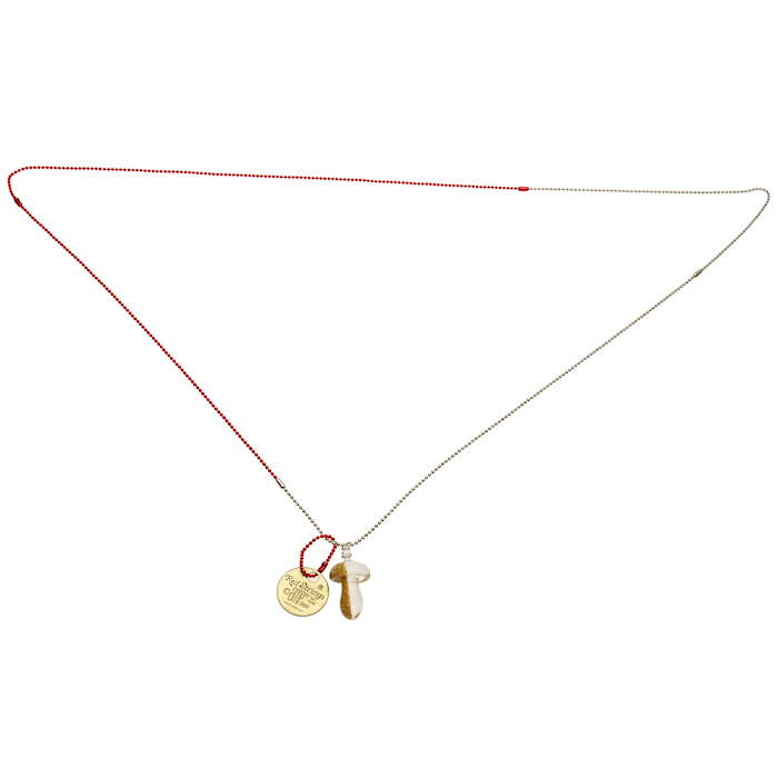 amp japan 8AK-176 stay Gold necklace mushroom item photo2