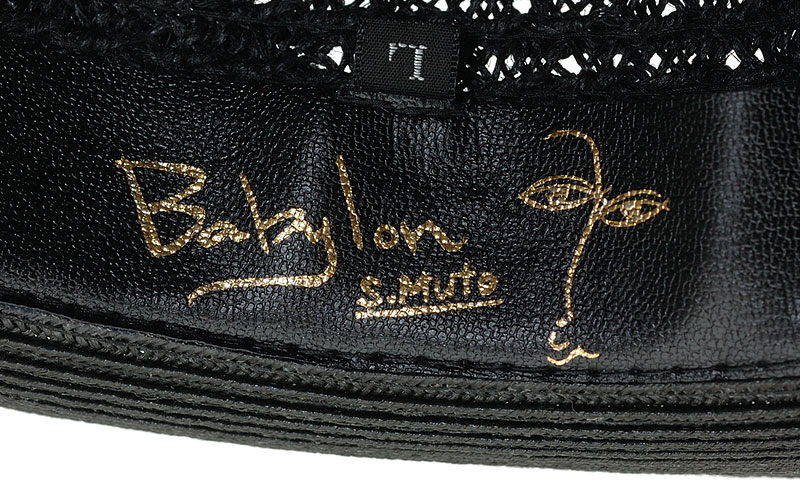 Babylon straw hat BK item photo5