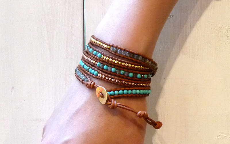 CHAN LUU BG-3861I turq mix item photo4