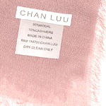 CHAN LUU ストール BRH-SC-339 pale mauve