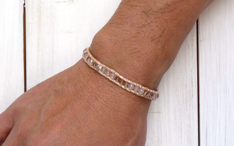 CHAN LUU BS-5191 rose qtz mix item photo3