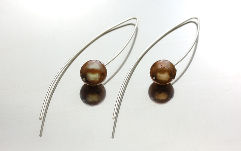 CHAN LUU ES-4673 bronze pearl item photo1