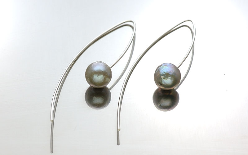 CHAN LUU ES-4673 grey pearl item photo1