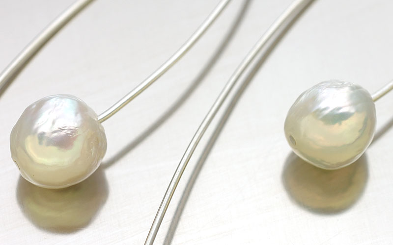 CHAN LUU ES-4673 white pearl item photo2