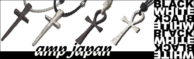 amp japan black and white シルバーアクセサリー