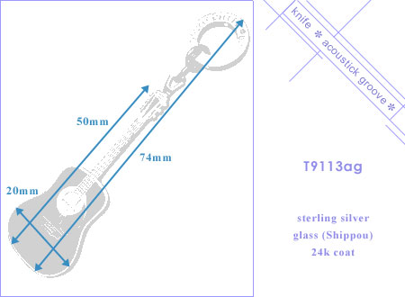 knife acoustic groove T9113ag item photo6