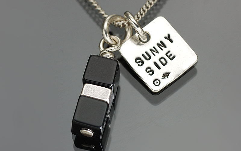 On The Sunny Side Of The Street ペンダント ネックレス 310 260 Black シルバーアクセサリー のale Co