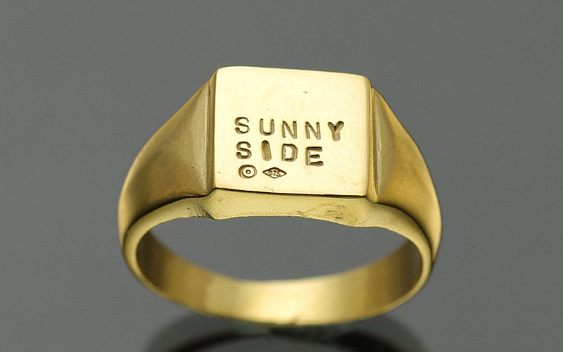 on the sunny side of the street 610-291 gold