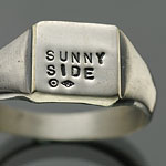 on the sunny side of the street リング 610-291 silver