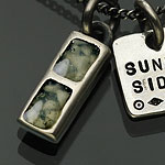 on the sunny side of the street ペンダント ネックレス 710-241 white turquoise