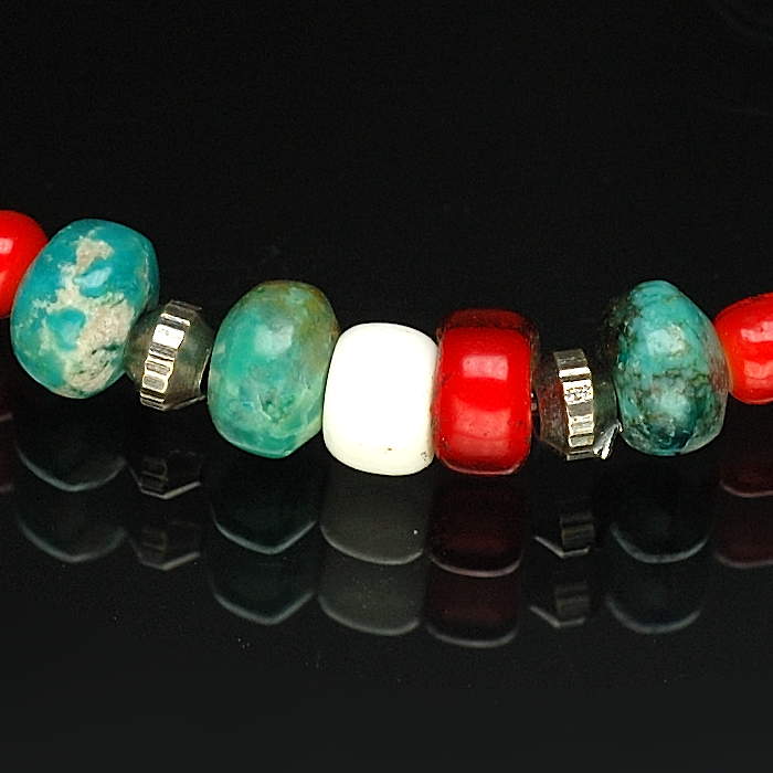 on the sunny side of the street 310-106 turquoise x red item photo3