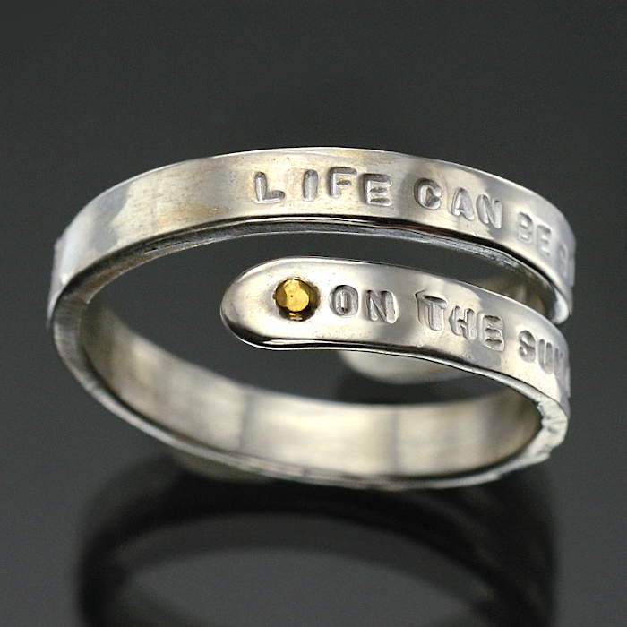 on the sunny side of the street 310-203 white silver item photo2