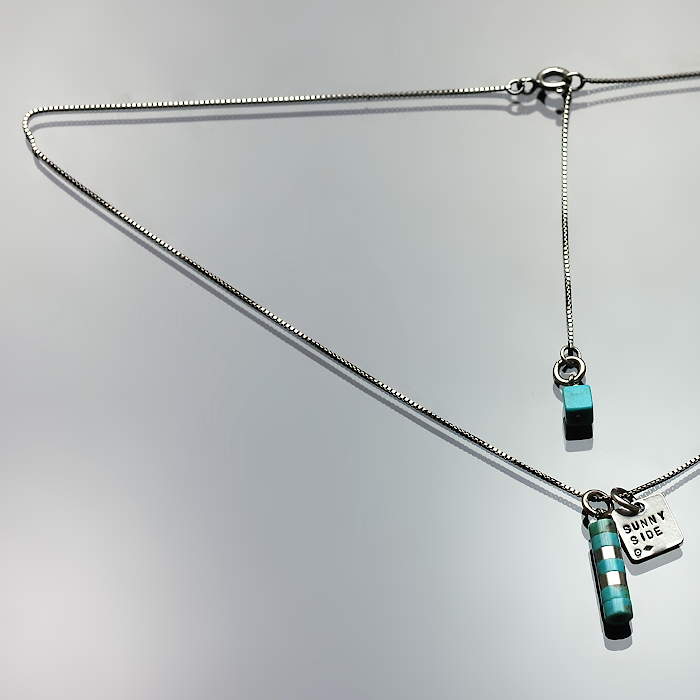 on the sunny side of the street 410-505 turquoise item photo2