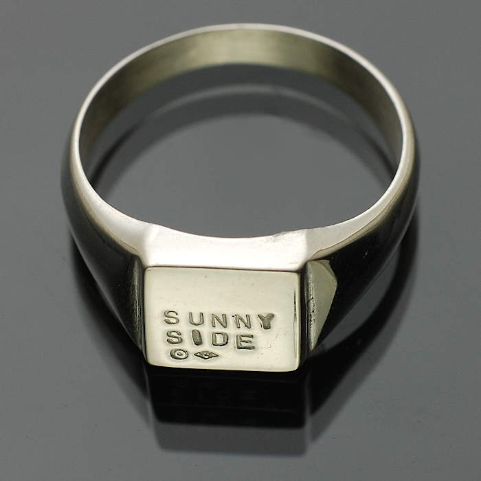 on the sunny side of the street 610-291 white silver item photo2