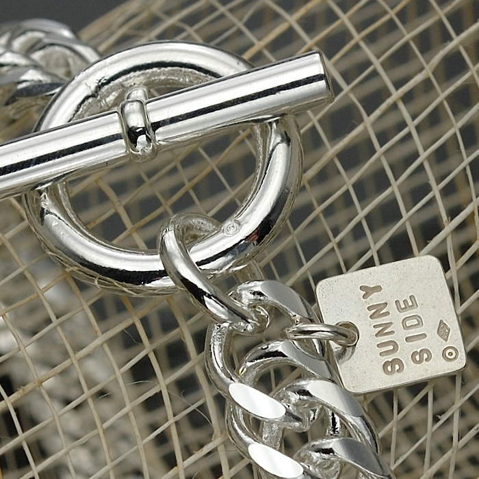 on the sunny side of the street 710-153B white silver item photo2