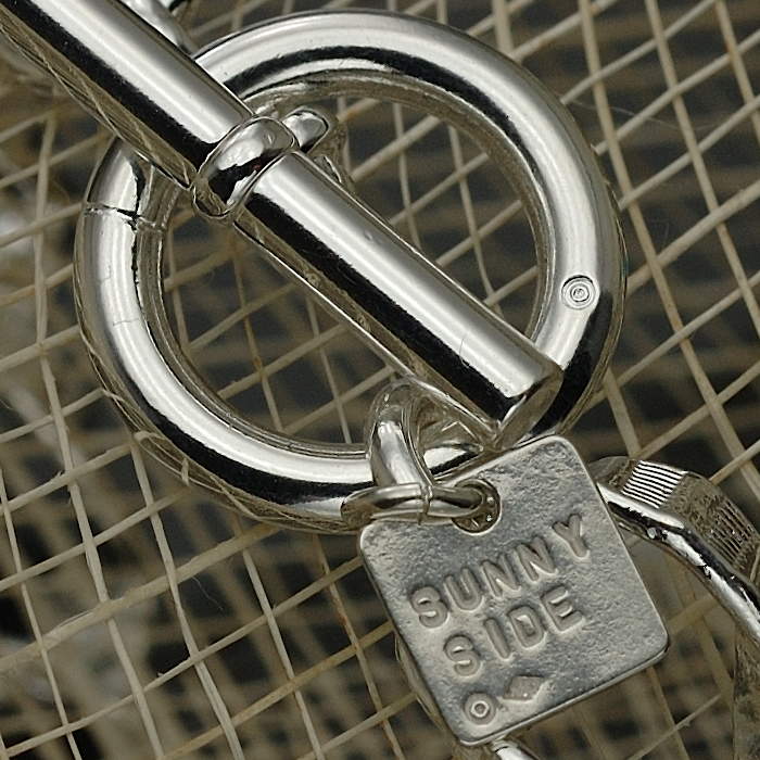 on the sunny side of the street 710-157B white silver item photo2