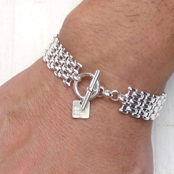 on the sunny side of the street 710-162B white silver item photo6