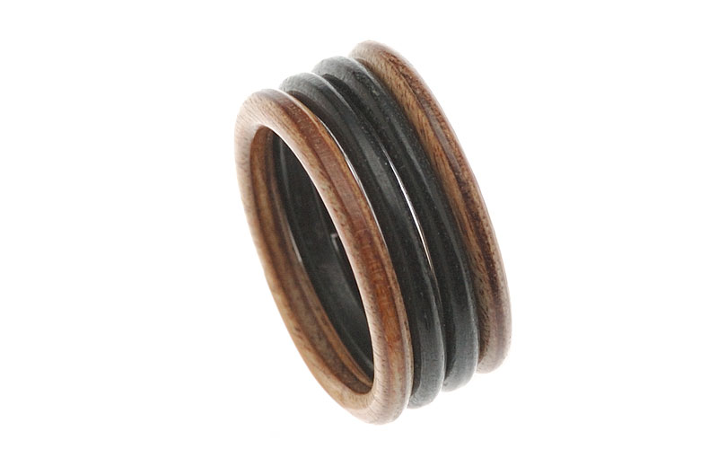 SOLID SRK-01 round Black Wood item photo6